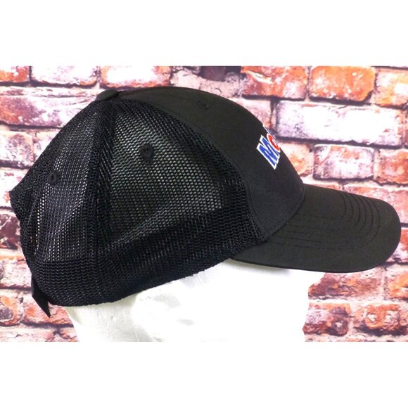 Mobil 1 Kyle Busch Motorsports Black Mesh Trucker Hat With KBM Logo - Picture 2 of 6